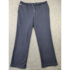 Lacoste Sport Sweatpants Mens 7 2XL Blue Straight Leg Drawstring Waist